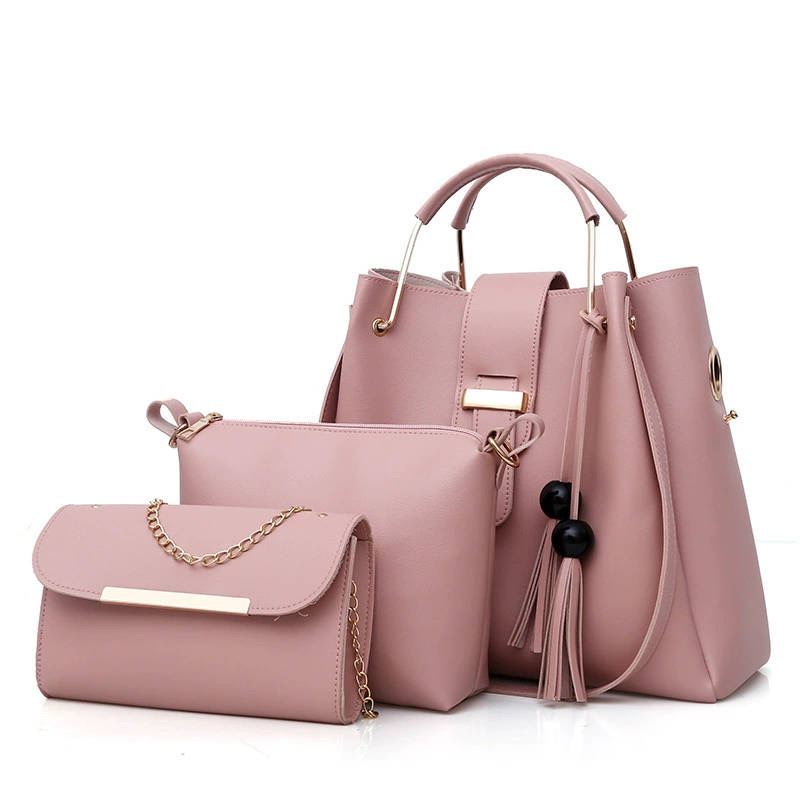 Set Of 3 Pink