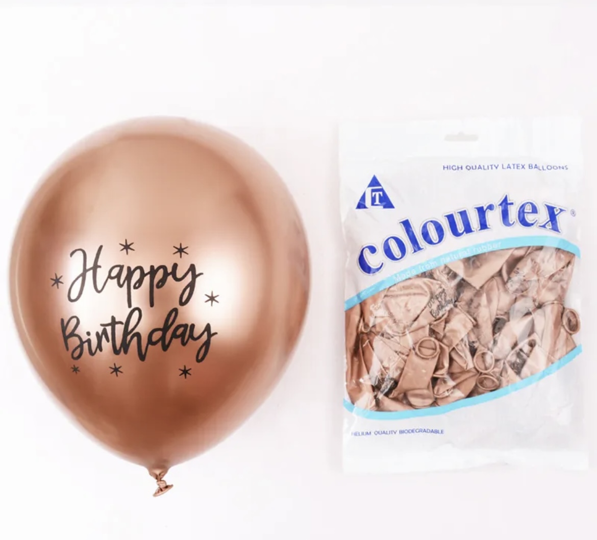 Latex Balloons Brown