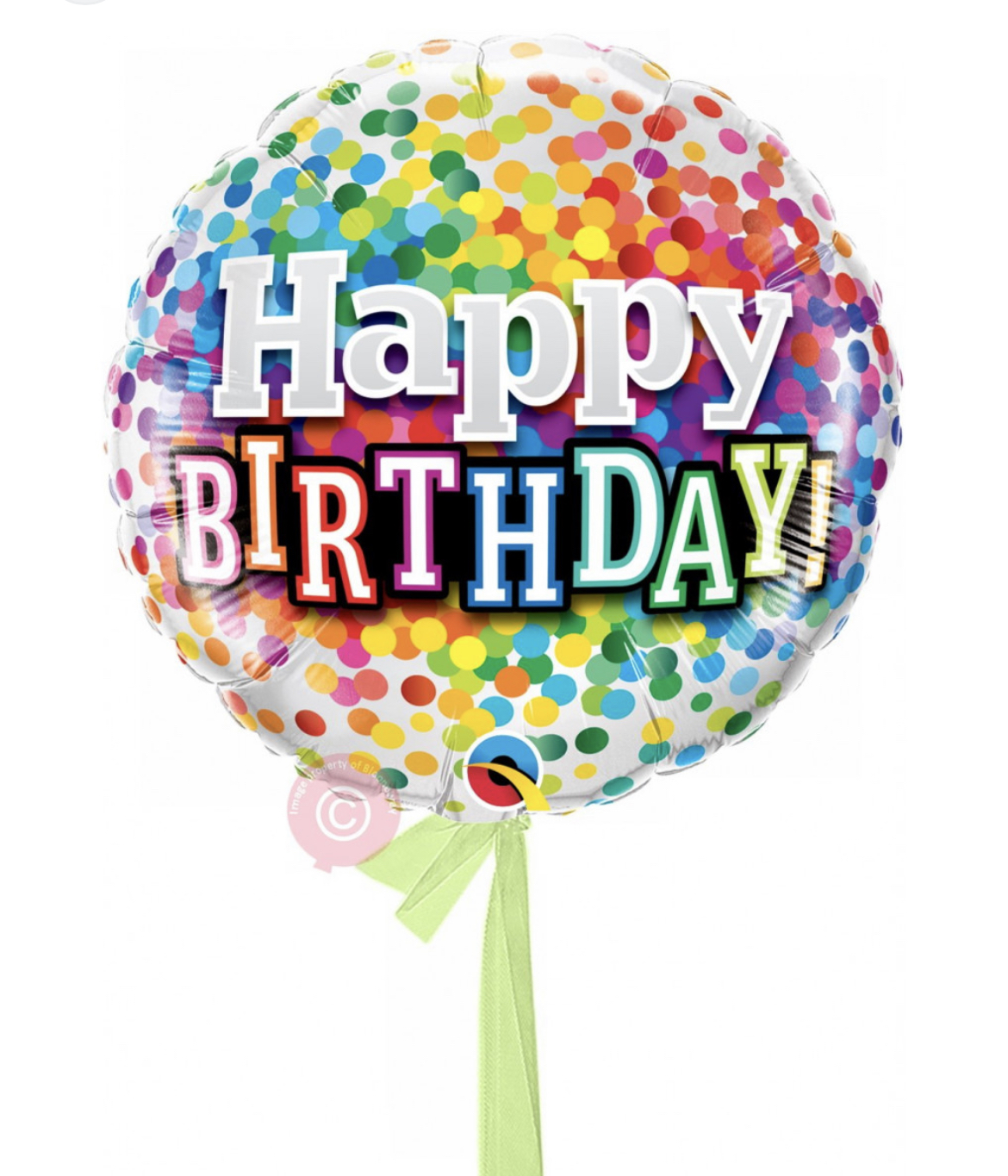Happy Birthday foil Balloon All Color