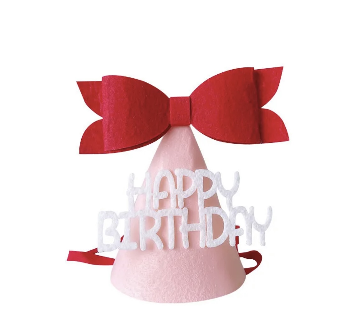 Happy Birthday Hat Pink