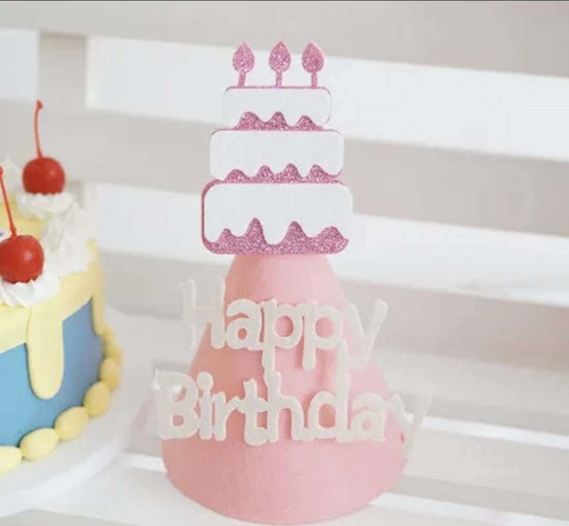 Happy Birthday Hat cake